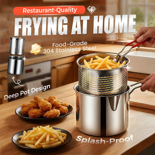304 Stainless Steel Fryer - main photo