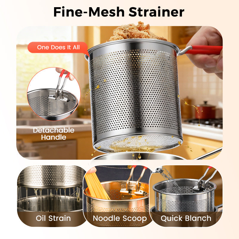Stainless steel fryer photo 5