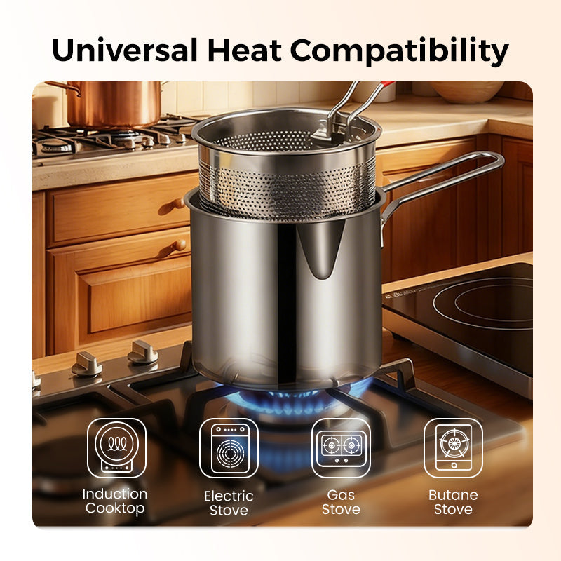Stainless steel fryer photo 8