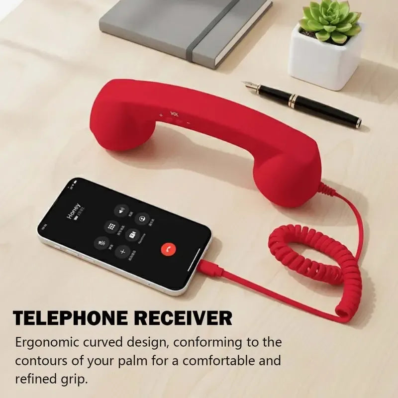 Combiné téléphonique rétro USB-C
