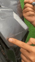 Car scratch removal demo GIF