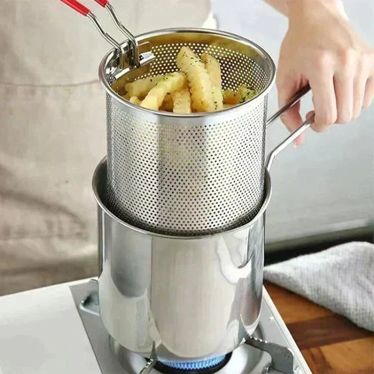 Stainless steel fryer photo 9